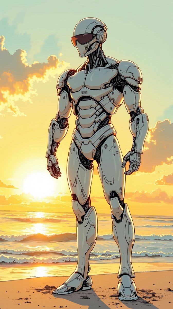 Сорояма: Киберпанк на закате. Изображение из нейросети Flux 1 Сорояма: Киберпанк на закате. Изображение из нейросети Flux 1