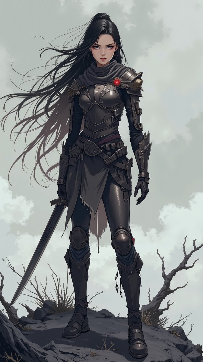 Ночная тень в сером пейзаже: решимость и призрачный шарм. Генерация из нейросети Flux.1 Ночная тень в сером пейзаже: решимость и призрачный шарм. Генерация из нейросети Flux.1