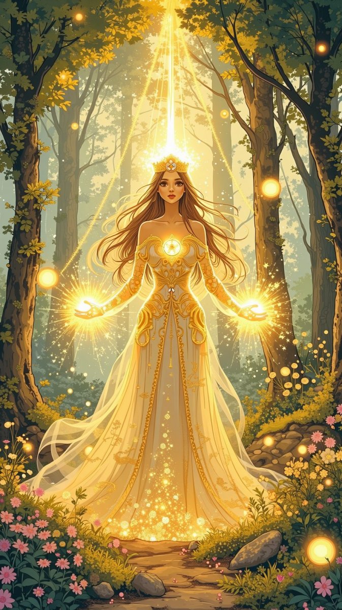 Принцесса света: волшебное сияние и надежда в чернилах. Изображение из нейронной сети Flux.1 Принцесса света: волшебное сияние и надежда в чернилах. Изображение из нейронной сети Flux.1