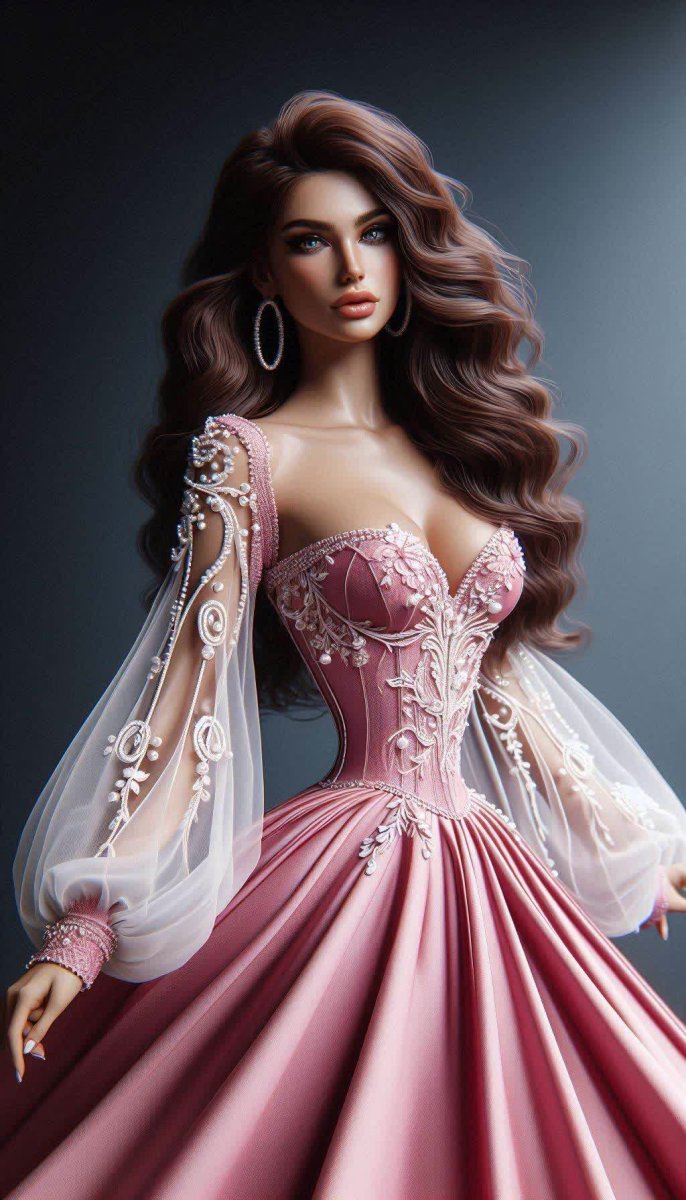 Изысканный образ: вязаное платье и воздушная нежность. Изображение из нейронной сети Далли 3 Изысканный образ: вязаное платье и воздушная нежность. Изображение из нейронной сети Далли 3