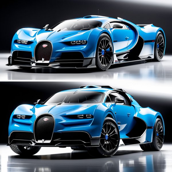 Тяжелая техника и гиперкары: Vision Next LM002, Bugatti Bolide и концепт грузовика будущего. Генерация из нейронной сети Stable Diffusion