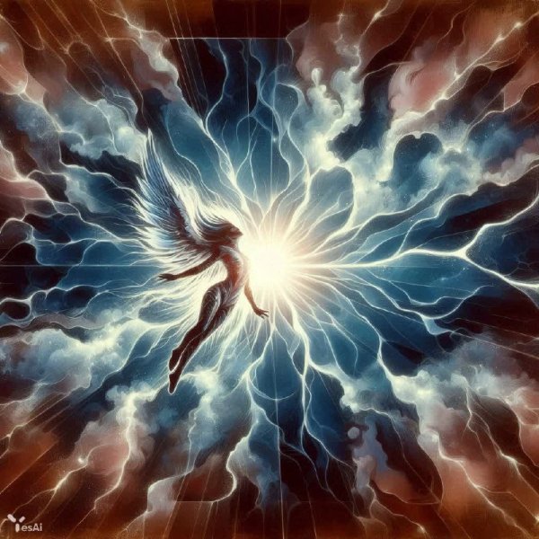 Зловещая красота: цифровой портрет футуристичной ассасинки в стиле киберпанк и готики. Картинка из нейросети Dalle 3