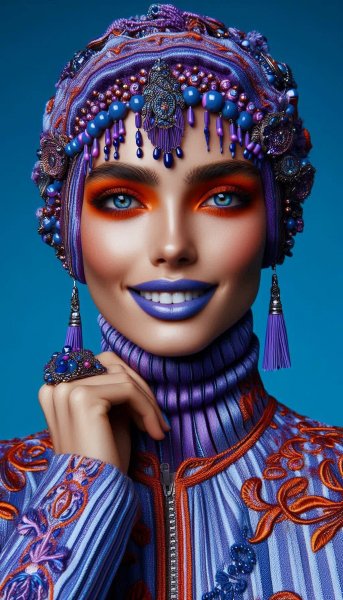 Яркий взгляд и смелый стиль: мода в неоновых тонах. Генерация из нейронной сети Dalle