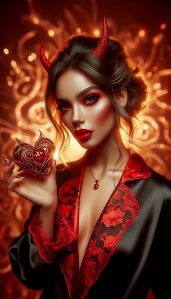 Гламурная вампирша: страсть и тьма в кровавом образе. Генерация из нейросети Dalle