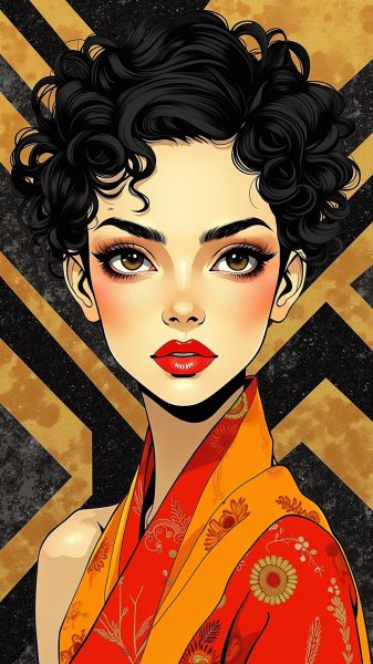 Изысканный портрет современной элегантности и уверенности в себе. Нейросеть Flux