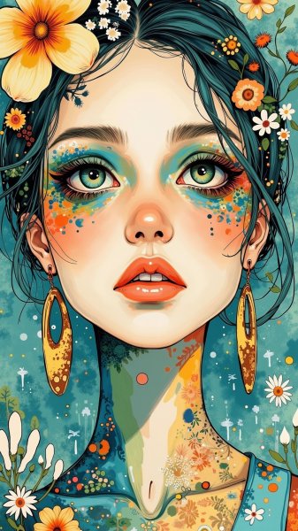 Яркий образ: искусство и красота в деталях. Нейронная сеть Flux 1