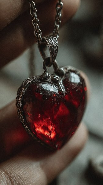 Красное сердце в ладони: тайна и роскошь золота. Нейронная сеть Midjourney