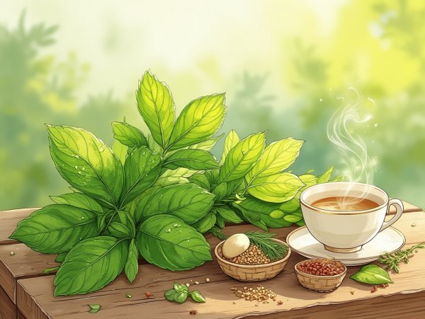 Свежий орегано: уютная атмосфера природы и домашнего тепла. Генерация из нейронной сети Flux Ai