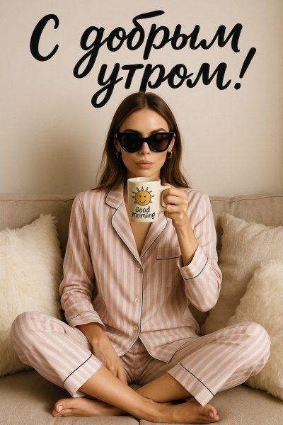 Утро в объятиях уюта и стиля. Нейронная сеть Sora Images