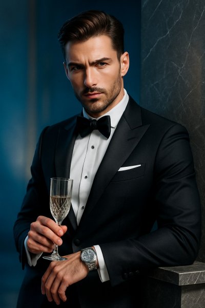 Элегантность и стиль: безупречный образ современного денди. Генерация из нейронной сети Sora Images