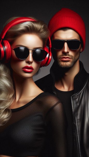 Дерзкий взгляд: фотосессия с настроением напряжения и стиля. Генерация из нейронной сети Dalle 3