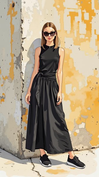 Современный минимализм и городской стиль. Нейросеть Flux Ai