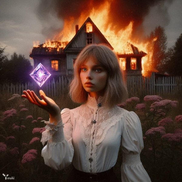 Таинственный сад и живые призраки. Нейронная сеть Dalle 3