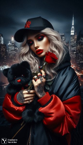 Городская ночь: эмоции, стиль и немного ностальгии в кадре. Изображение из нейронной сети Dalle