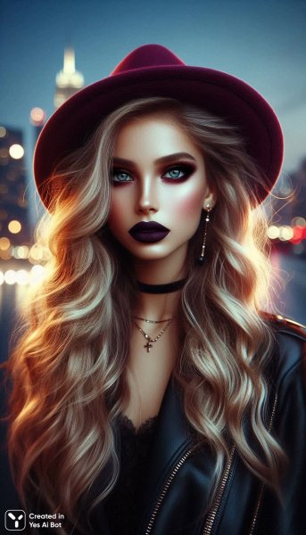 Ночная романтика: стиль и свобода в свете большого города. Изображение из нейросети Dalle