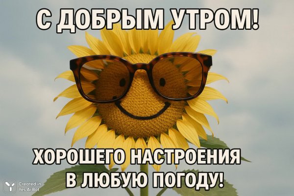 Утреннее настроение подсолнуха и позитивный настрой. Генерация из нейросети Sora