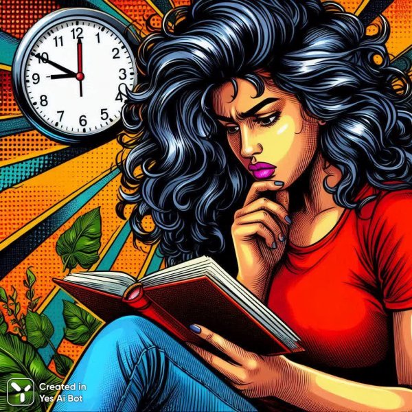 Ночная встреча с триллером и сожаление о потерянном времени. Изображение из нейронной сети Dalle 3