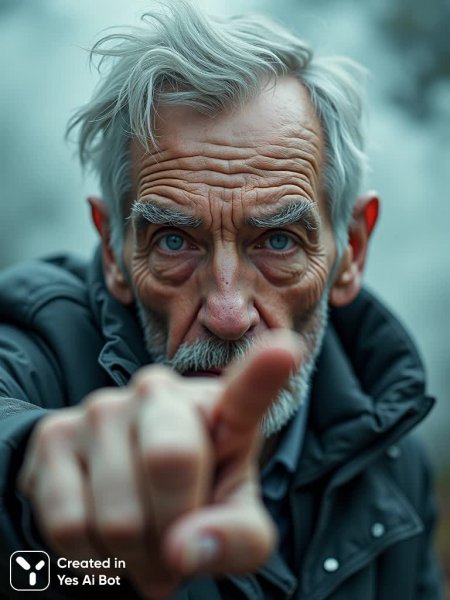 Взгляд сквозь время: тайна старого лица и шепот молчания. Картинка из нейросети Flux