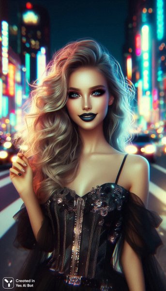 Неоновый вечер: красота в игре света и теней на пленке. Генерация из нейронной сети Dalle-3