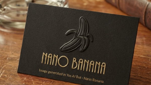 Визитка с логотипом и авторской подписью в стиле минимализм. Генерация из нейронной сети NanoBanana
