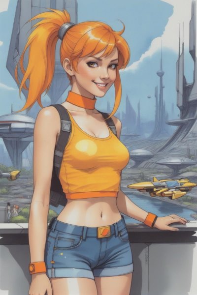 LoRA ID: 188514. Concept Art Style Syd Mead