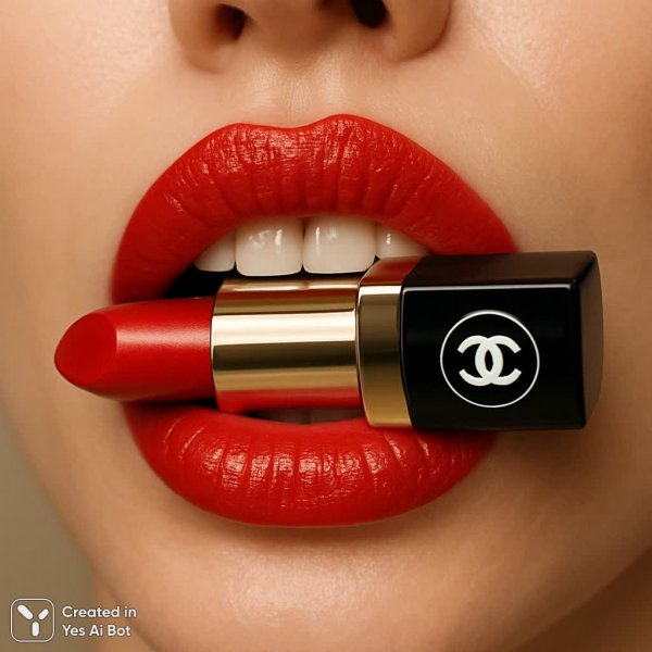 Совершенство в деталях: губы и легендарная помада Chanel. Генерация из нейронной сети Sora Image
