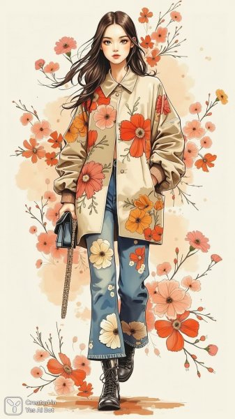 Элегантность и авангард: гармония Chanel и Comme des Garçons в деталях. Нейронная сеть Flux