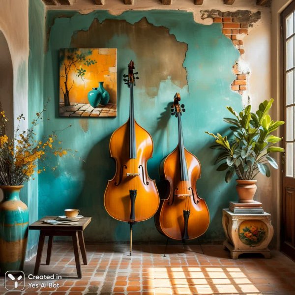 Винтажная композиция с элементами акварели и грубой текстурой. Генерация из нейросети Стейбл Дифьюжен