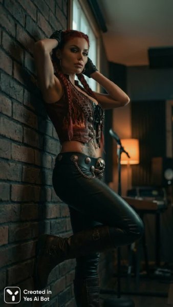 Загадочная женская красота в образе и силуэте. Генерация из нейронной сети Nano-Banana