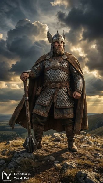 Илья Муромец: воплощение героизма и древних легенд. Генерация из нейросети Nano-Banana