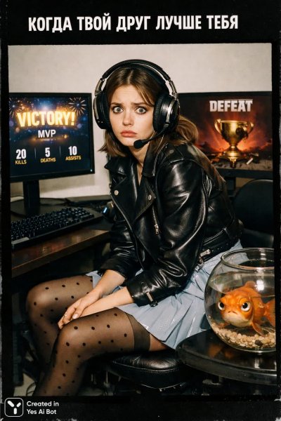 Белка завидует другу: кадр из фильма в черно-белых тонах с русским текстом. Изображение из нейросети Sora images Ai