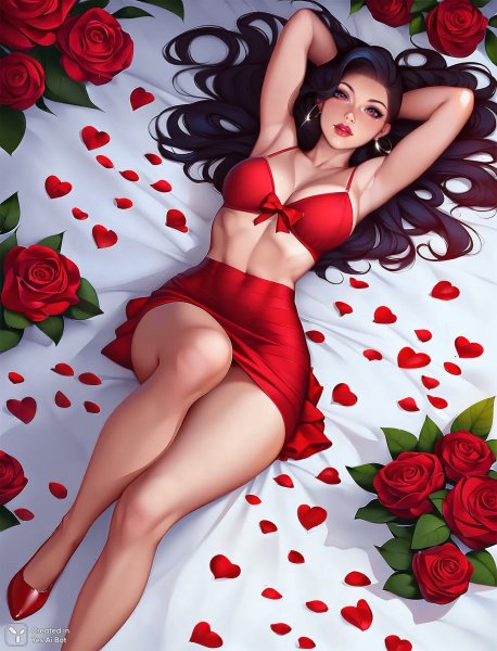 Элегантность и чувственность: современная мода в студийном свете. Картинка из нейросети Stable Diffusion