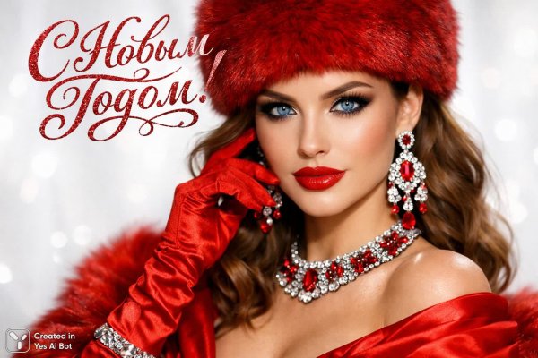 Новогоднее настроение: взгляд на русскую красоту в красном цвете. Нейронная сеть Sora Images