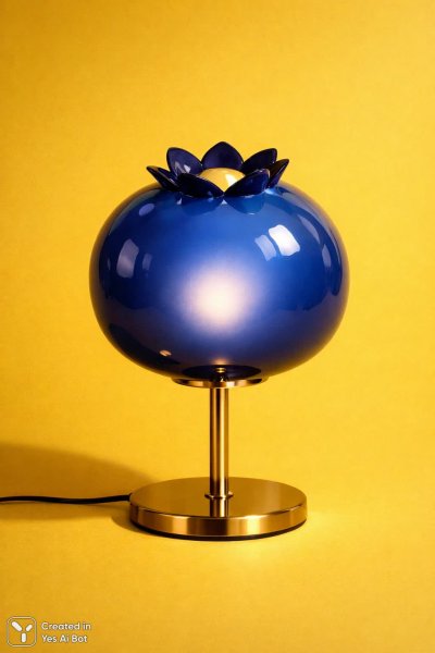 Голубика, свет и минимализм: сюрреалистичная композиция с мягким освещением. Картинка из нейросети Sora Image