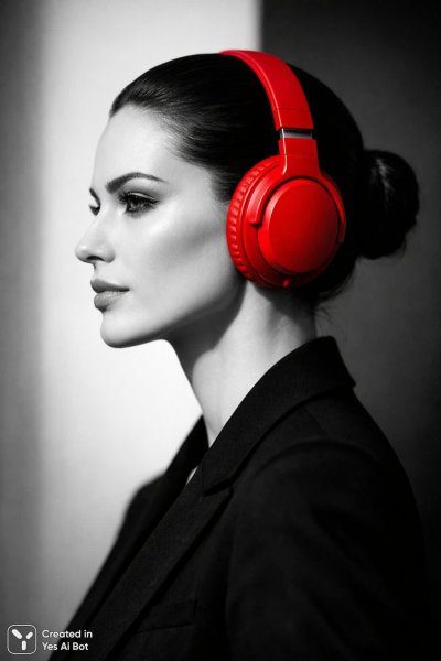 Элегантный портрет: уверенность в каждой детали и безупречный стиль. Картинка из нейросети Sora Image