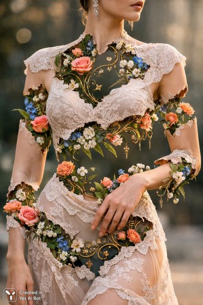 Иллюзия растворения: фрагментация и красота в деталях. Генерация из нейросети Sora