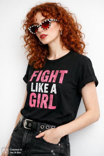 Девушка в стиле гранж: фотосессия с акцентом на детали одежды и яркий образ. Нейросеть Sora