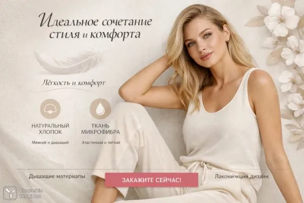 Секреты идеального женского белья: стиль, комфорт и безупречный дизайн. Изображение из нейросети Sora