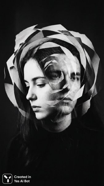 Сюрреалистичный портрет: игра форм и эмоций в высокой детализации. Нейронная сеть Нано Банана