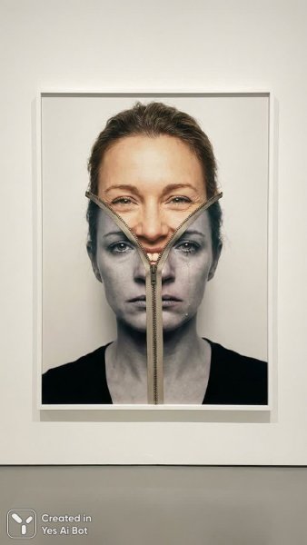 Девушка с молнией на лице: игра чувств и сюрреалистичная красота современного искусства. Нейронная сеть NanoBanana