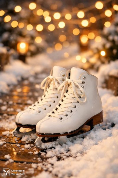 Зимняя сказка на льду: волшебство и уют в деталях. Картинка из нейронной сети Sora Image