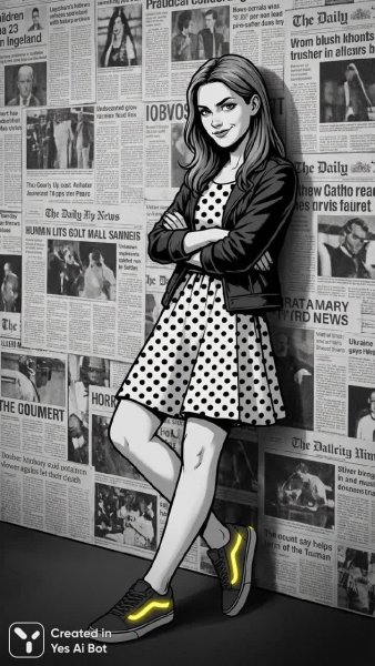 Монохромный стиль и яркий акцент: современная мода в черно-белом мире. Картинка из нейронной сети NanoBanana