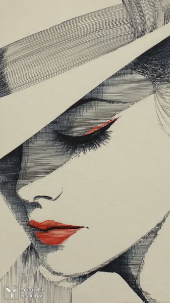 Элегантность в черно-белом: взгляд сквозь время и стиль. Изображение из нейросети Миджорни