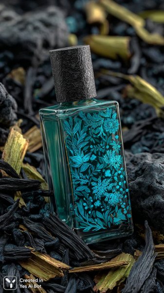 Нежность природы в каждой капле: масло для тела с хвоей и деревом. Картинка из нейросети Midjourney