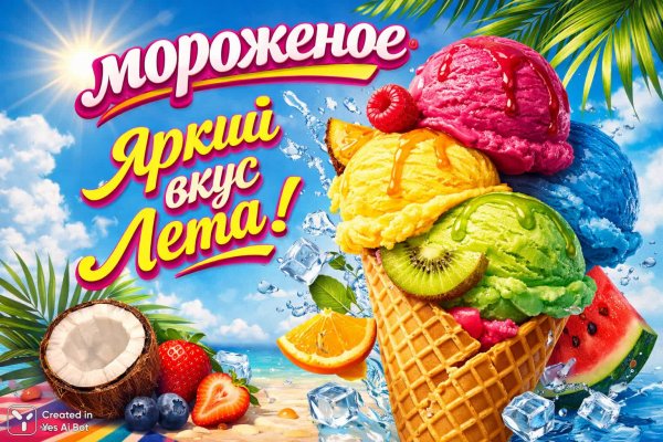 Летнее мороженое: яркое наслаждение и освежающий вкус!. Картинка из нейронной сети Sora Images