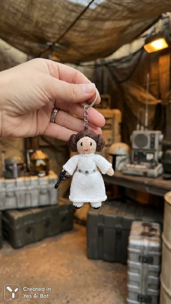 Принцесса Лея на ладони: фотореалистичный взгляд на повстанческую базу. Картинка из нейросети Нано Банана