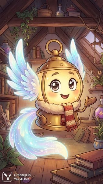 Светлячок Люми: очаровательный друг с огоньком в сердце. Изображение из нейронной сети Nano-Banana