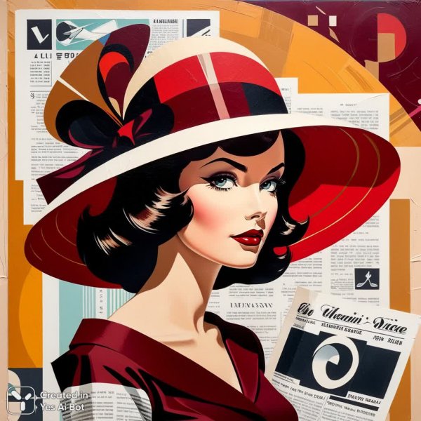 Загадочный силуэт в объеме: коллаж из бумаги и масла. Нейросеть Stable Diffusion