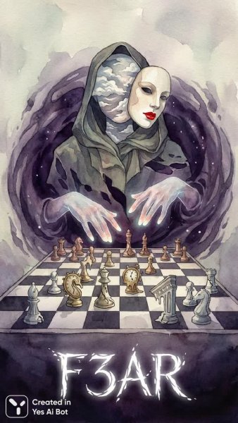 Разделенная личность и шахматная партия в сюрреалистичном мире. Нейронная сеть Нано Банана