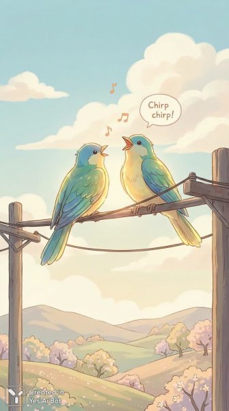 Яркие попугаи на ветке: веселый перезвон и беззаботное настроение под солнцем. Генерация из нейронной сети Нано Банана